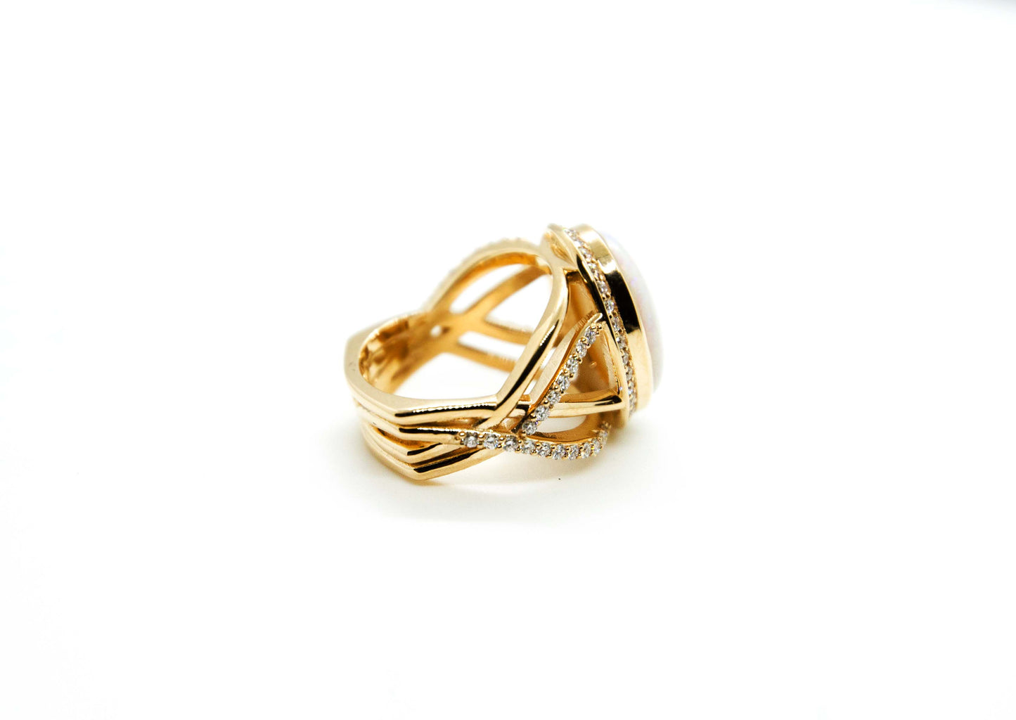 Fire Opal Ring