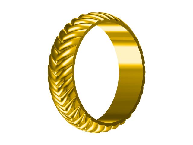 Optimism Wedding Band