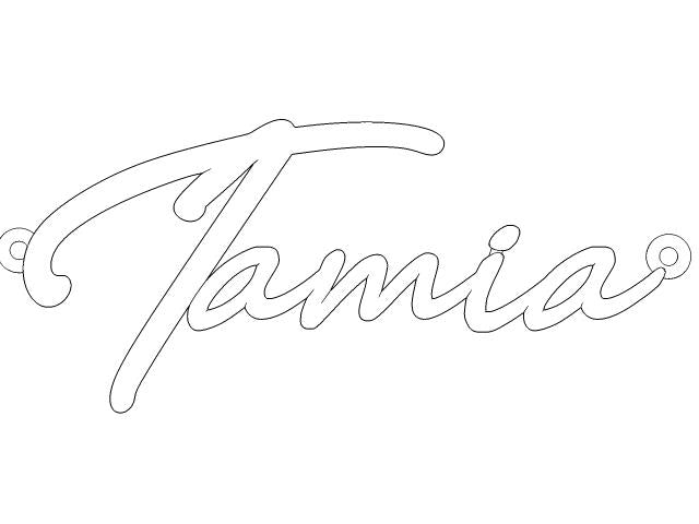 Tamia Name Tag