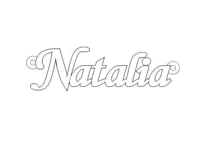 Natalia Name Tag