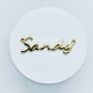 Sandy Name Tag