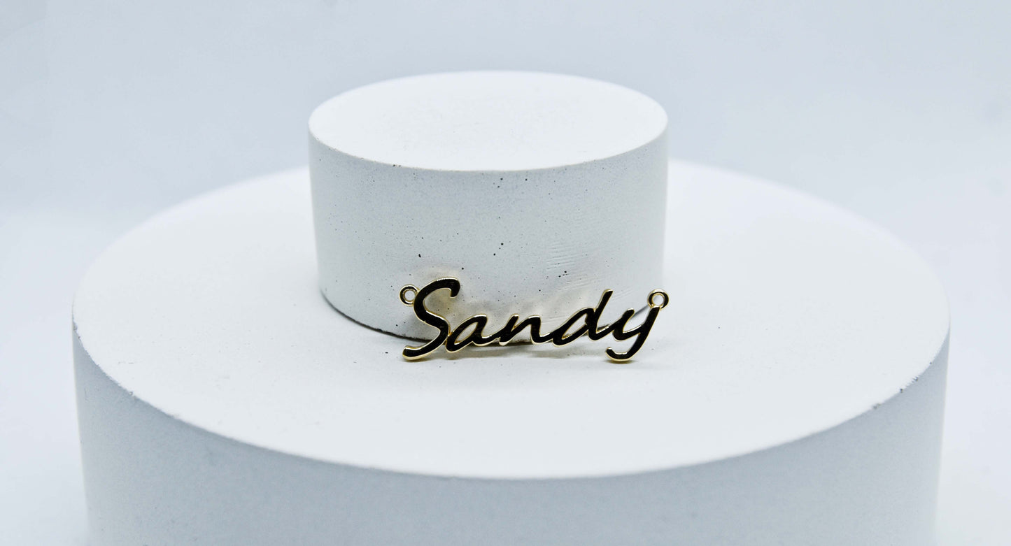 Sandy Name Tag